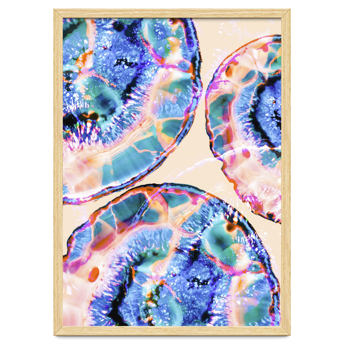 Abstract Agate Painting