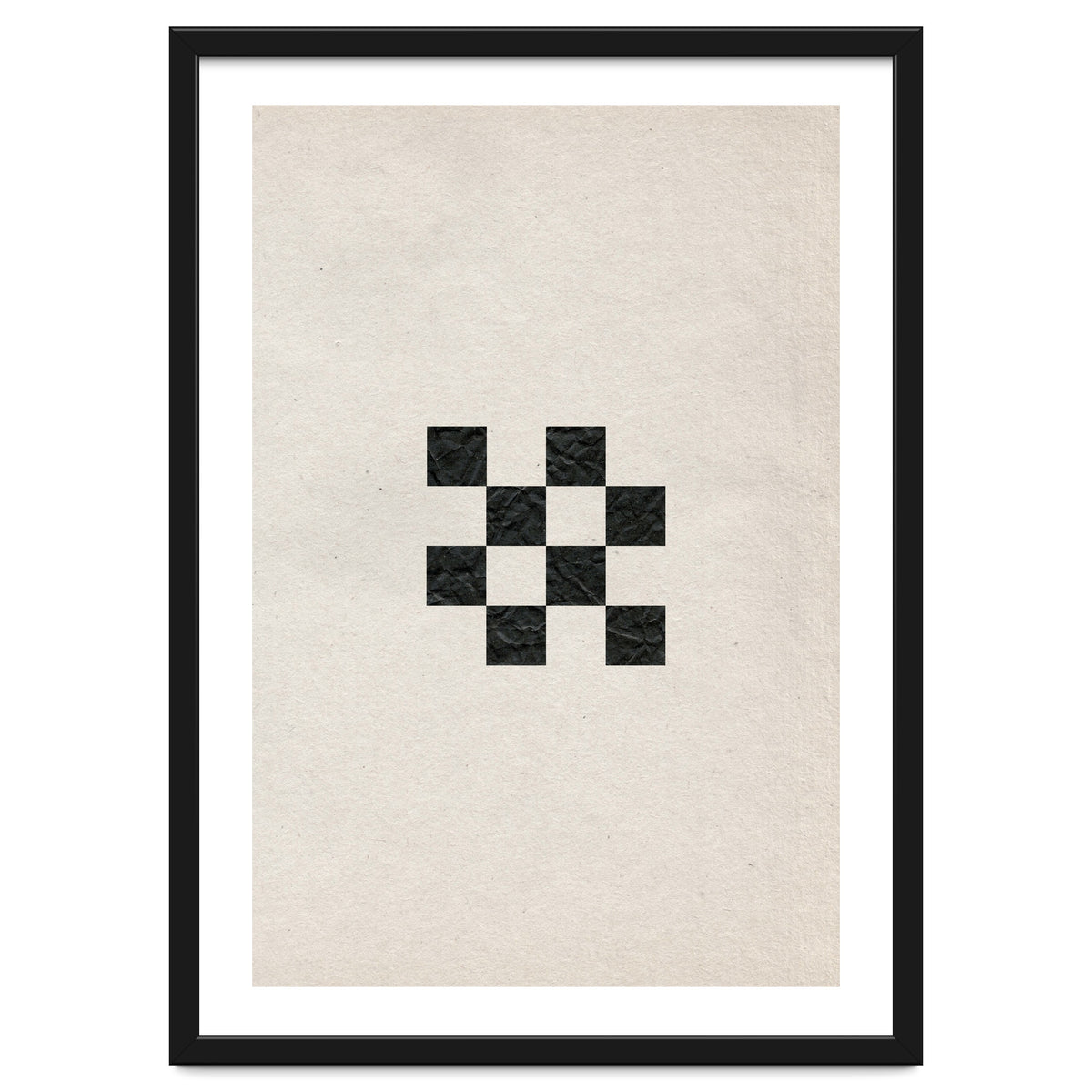 Monochrome chess board