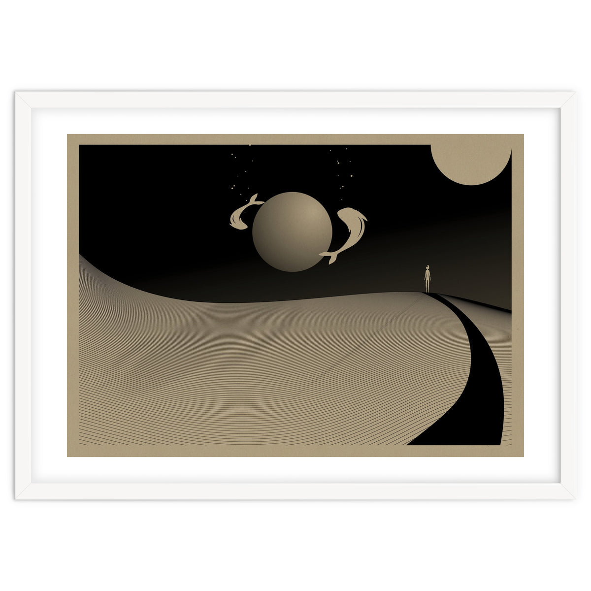 Nowhere, and nowhere And all the points in between