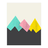 Pastel Mountains III (Print Only) thumbnail