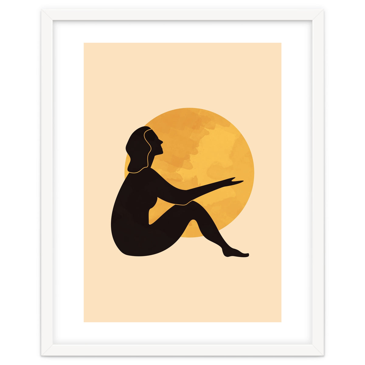 Woman And The Moon II