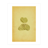 Balancing stones on the retro paper (Print Only) thumbnail
