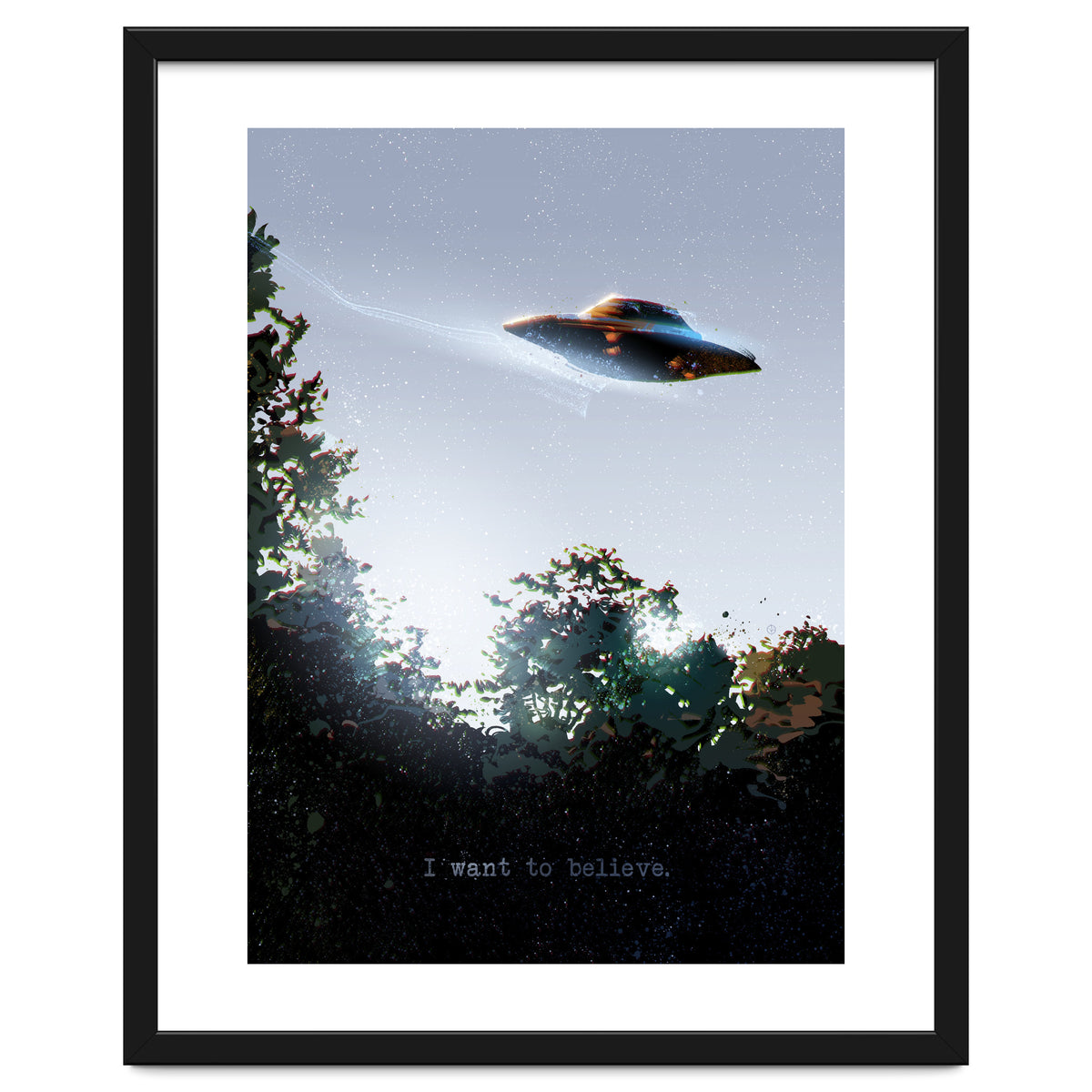 I Want To Believe Displate