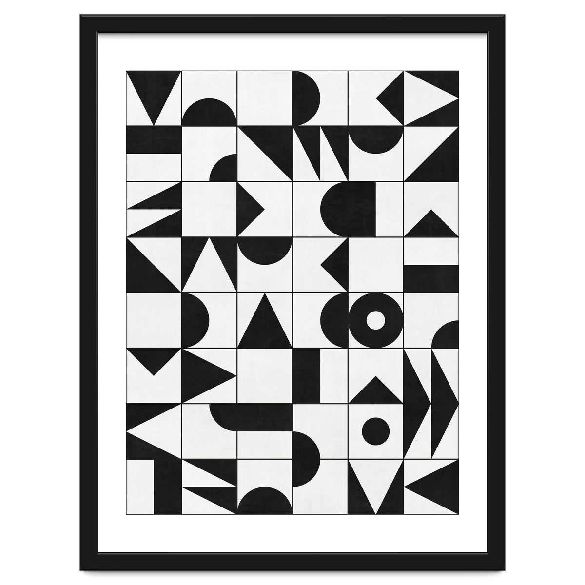 My Favorite Geometric Patterns No.10 - White