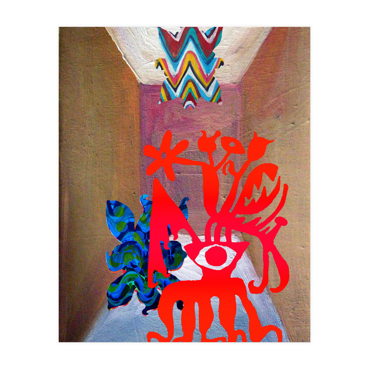 Pop Abstract 2023 A 4 (Print Only)