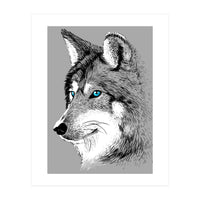 Sketch Wolf (Print Only)