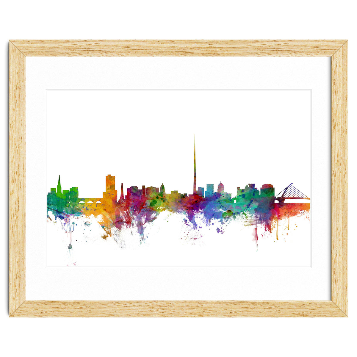 Dublin Ireland Skyline