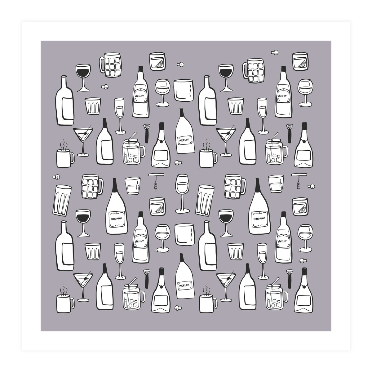 Wine and Beer (Print Only)