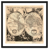 Old world mapa mundi