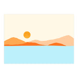 Desert Sea Minimal Landscape (Print Only) thumbnail