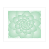 Pastel Colors Flower Pattern Set Green (Print Only) thumbnail