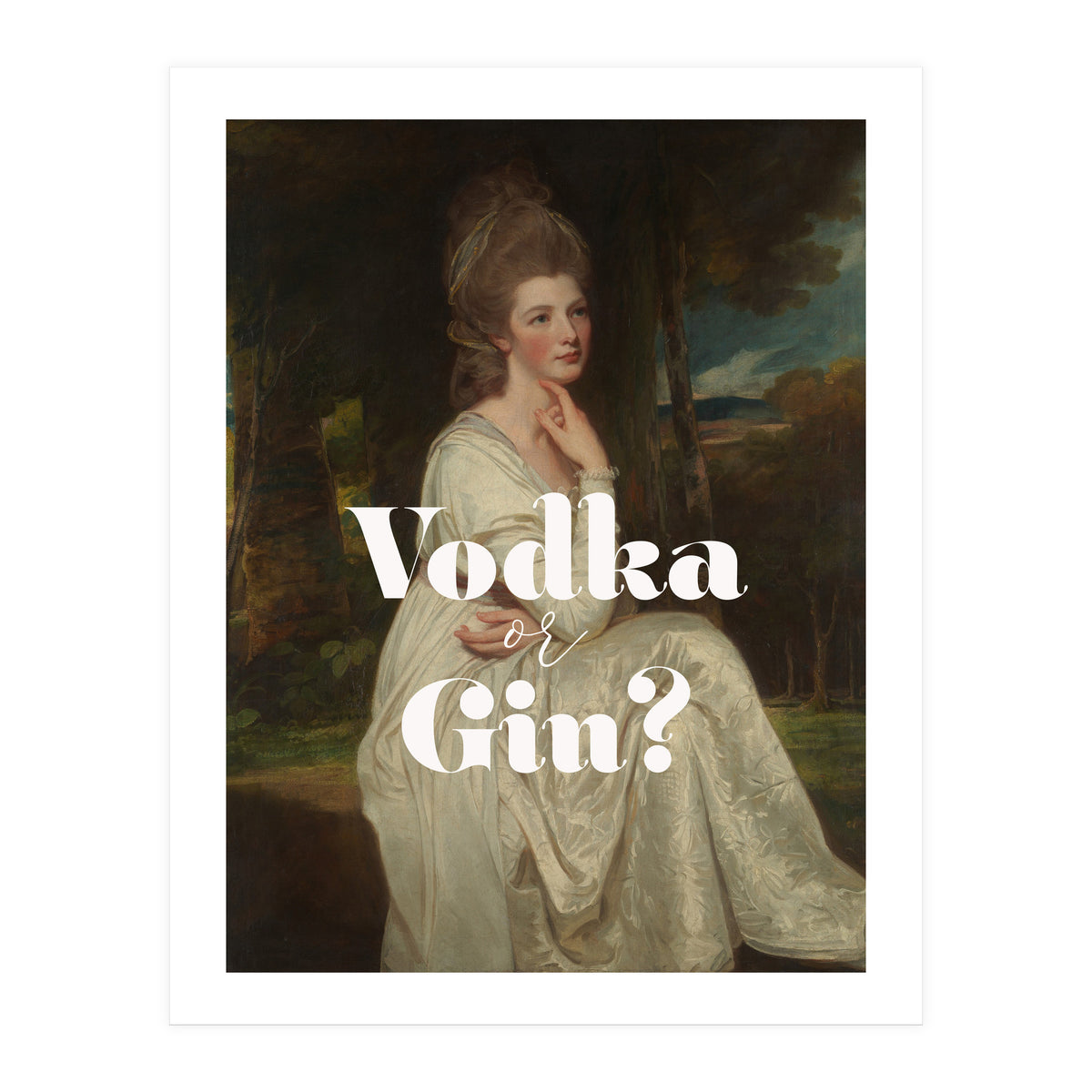 Vodka or Gin? (Print Only)