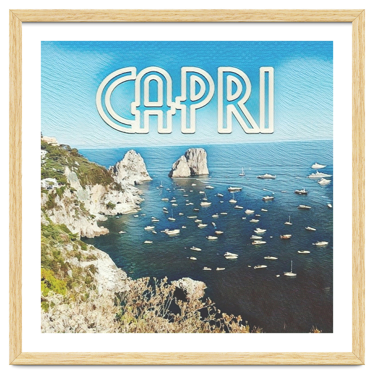 Capri, Italy Vintage Island