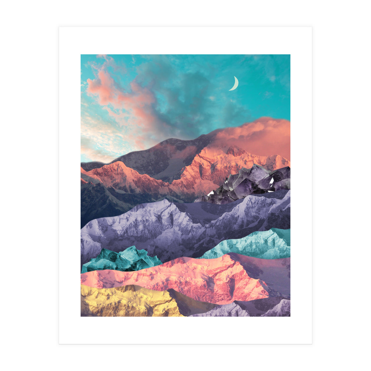 Moon Mountains (Print Only)