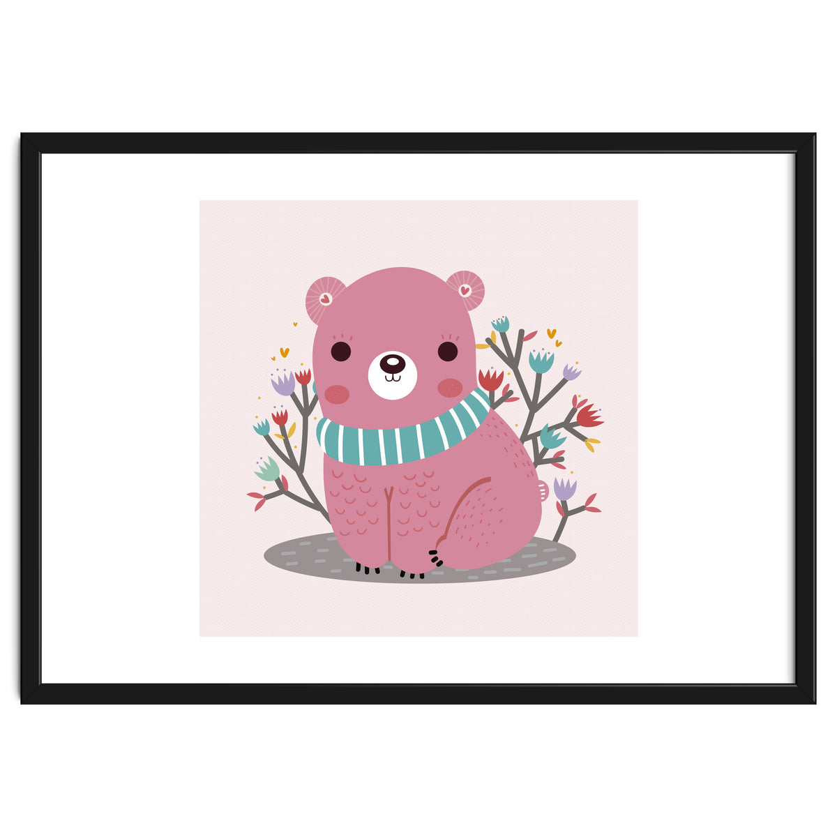 Pink bear