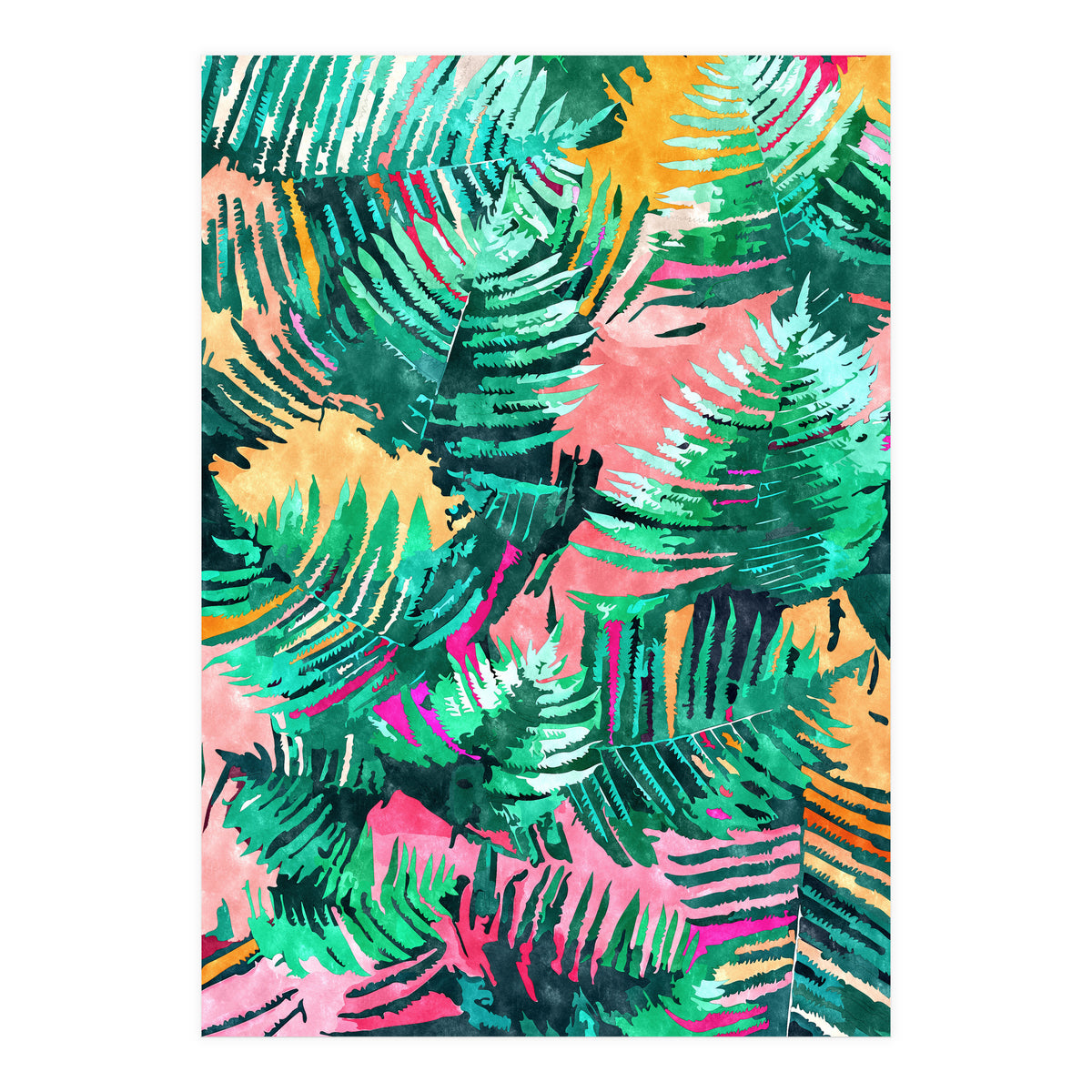 I'm All About Palm Trees & 80 Degrees (Print Only)