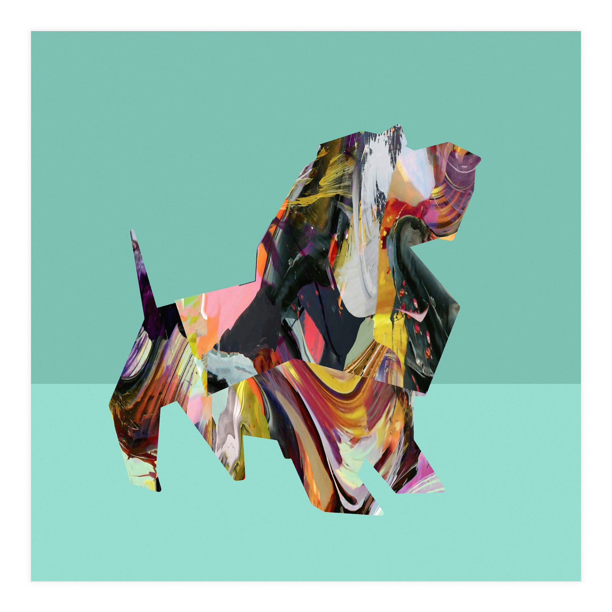 Crazy Ab Doggie (Print Only)