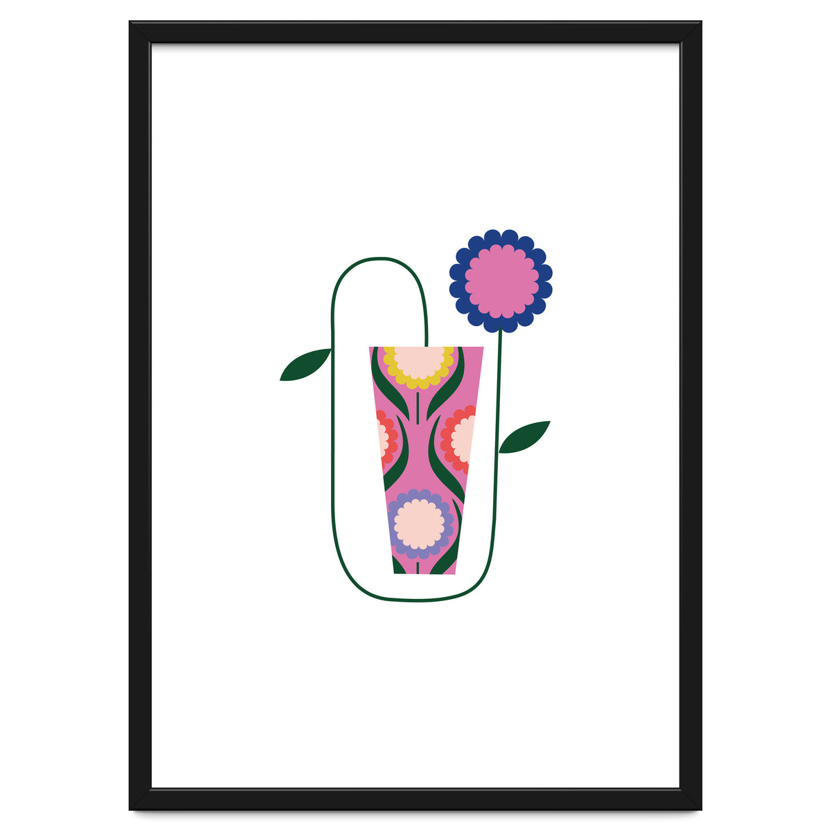 Strange Flower Rgb Cropped White