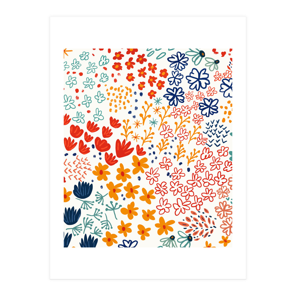 My Soul Made Meadow Flowers (Print Only)