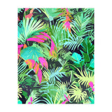 Tropical Jungle, Botanical Nature Plants, Palm Forest Bohemian Watercolor, Modern Wild Painting (Print Only) thumbnail