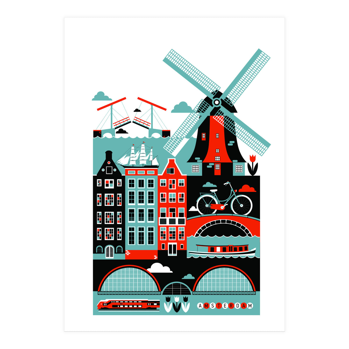 Amsterdam (Print Only)