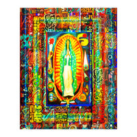 Graffiti Digital 2022 334 and Virgin of Guadalupe (Print Only)