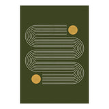 Mid-Century Modern No.25 - Woodblock Print (Print Only) thumbnail