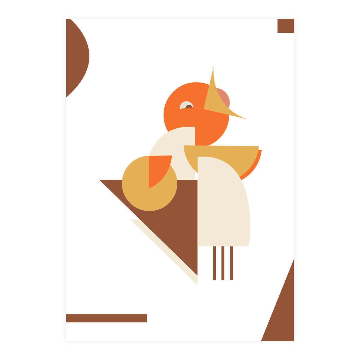 Little bird singing (Print Only)