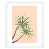 Tropical Serenity | Botanical Nature Plants | Boho Jungle Floral Garden | Watercolor Palm Painting thumbnail