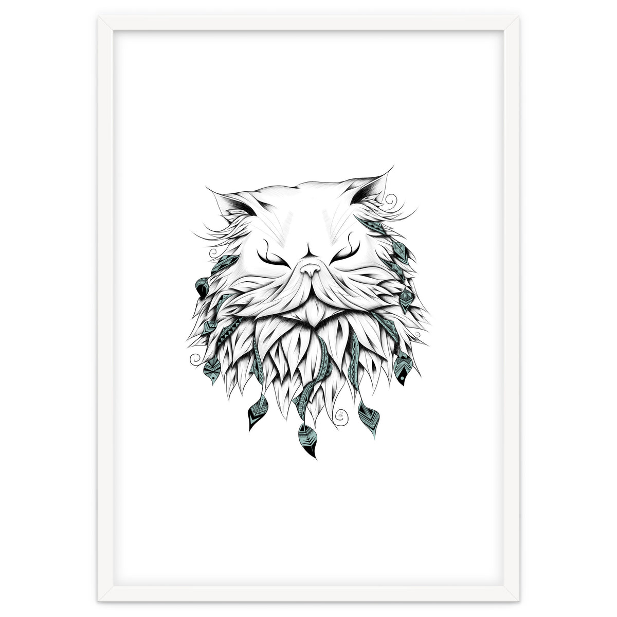 Poetic Persian Cat