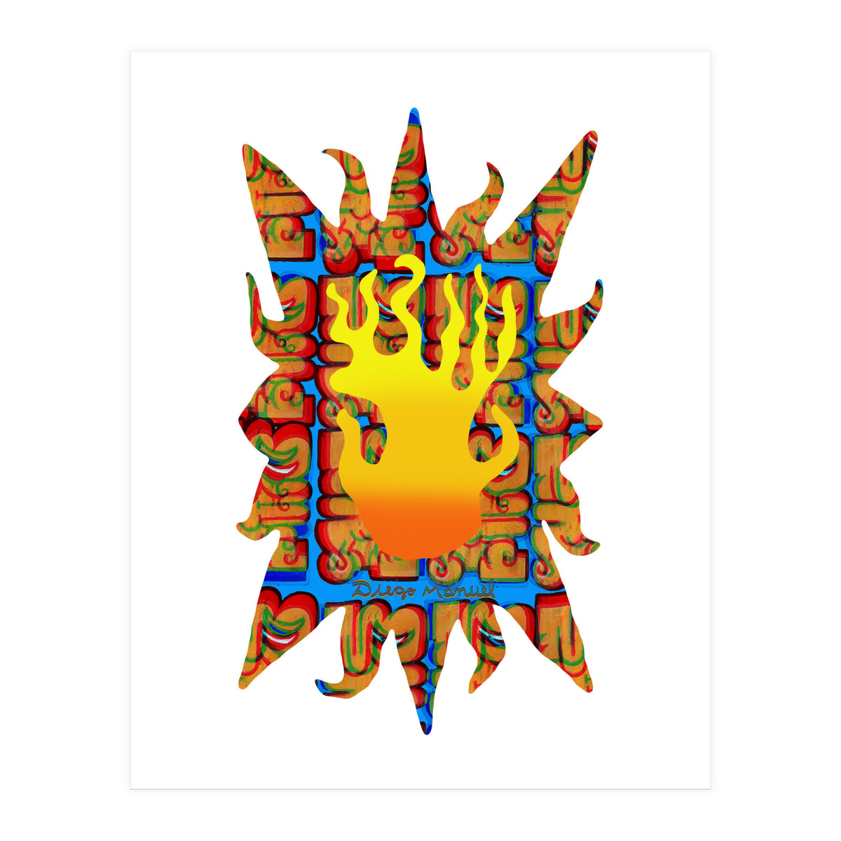 Fuego 2 Copia (Print Only)