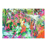 Find Me Where The Tropical Things Are | Jungle Botanical Palm Colorful Painting (Print Only) thumbnail