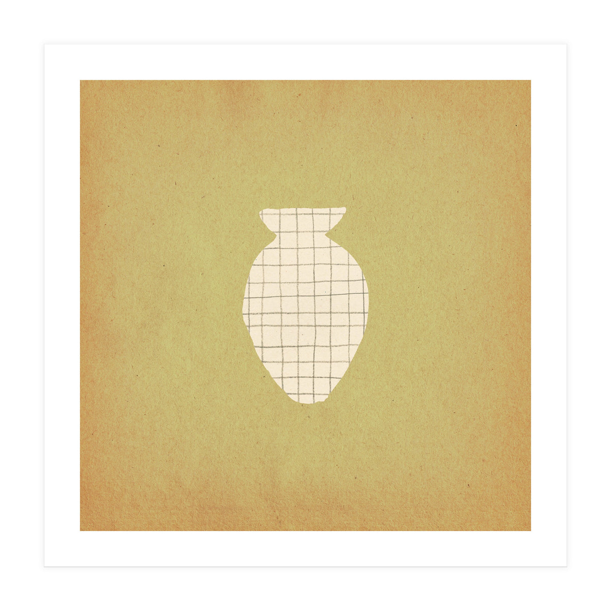 Checkered vase (Print Only)
