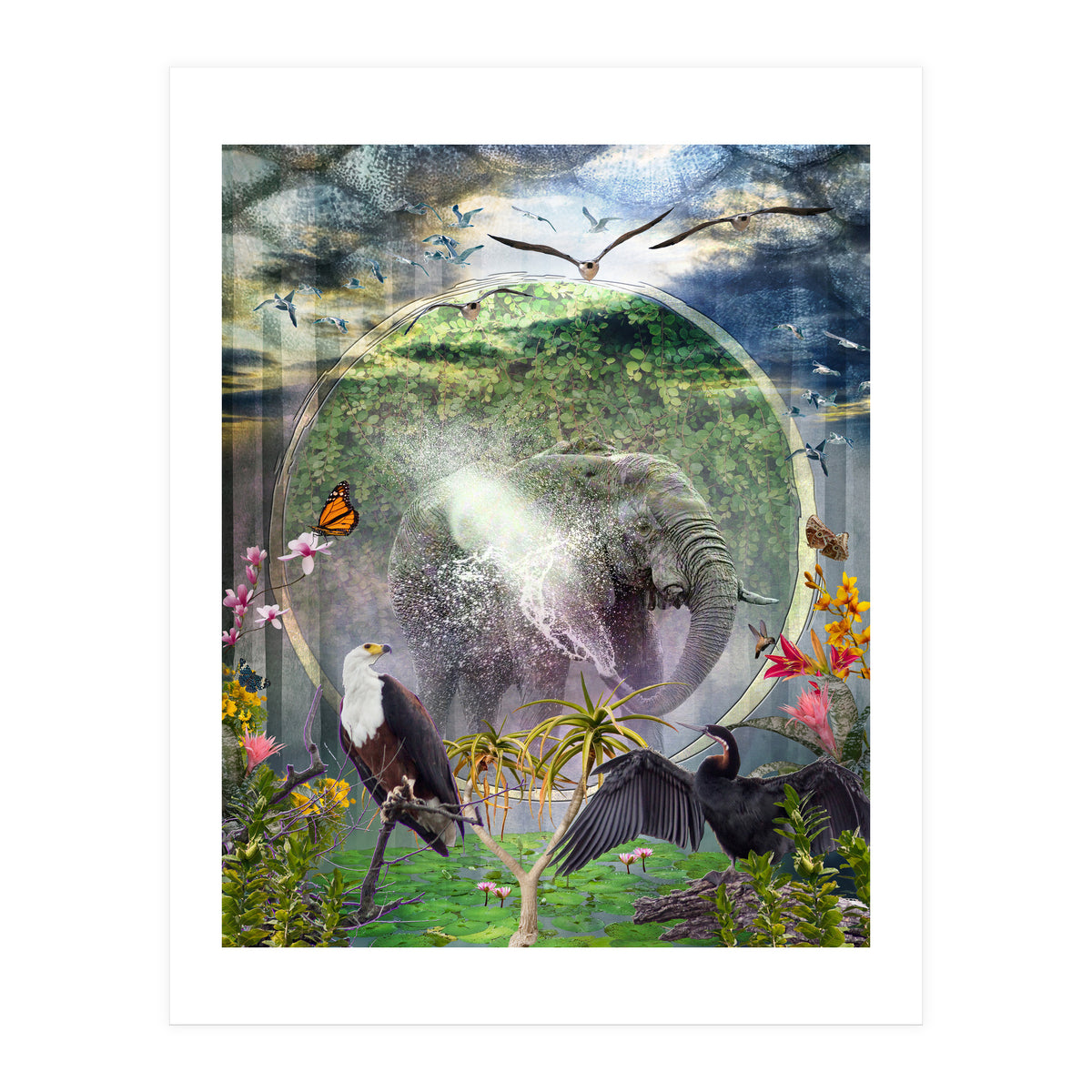 Jungle Retreat (Print Only)