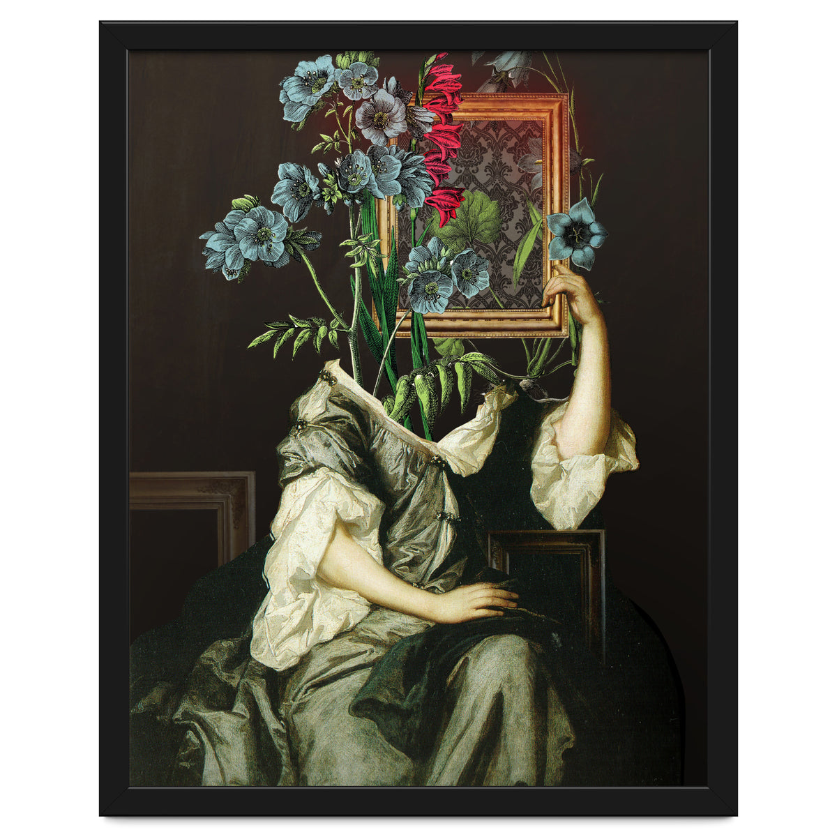 Florales Portrait Disatster