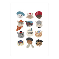 Cats in Hats (Print Only)