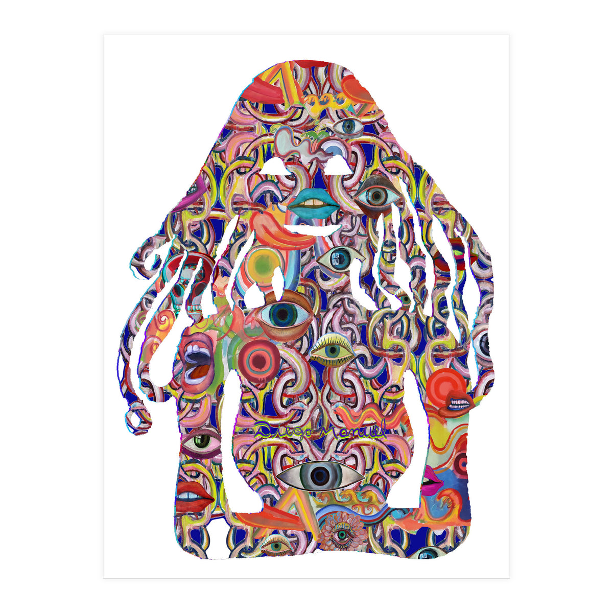 Mujer Digital 4 6  (Print Only)