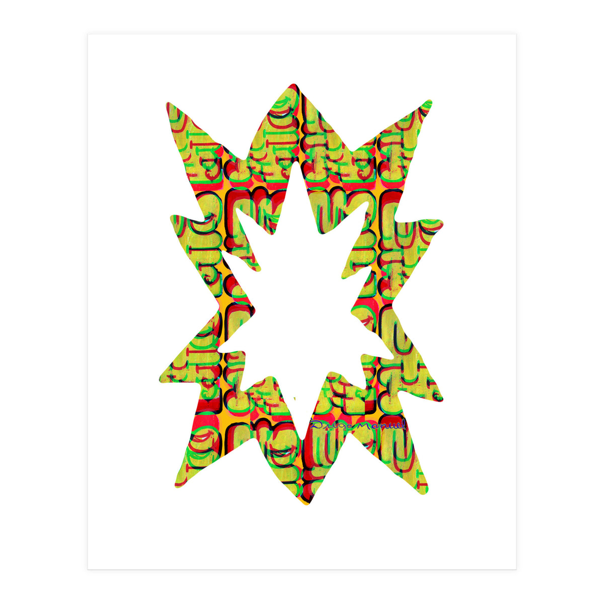 Graffiti Digita 2023 3  (Print Only)