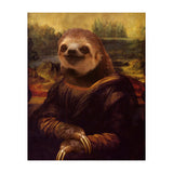 Sloth Mona Lisa (Print Only) thumbnail