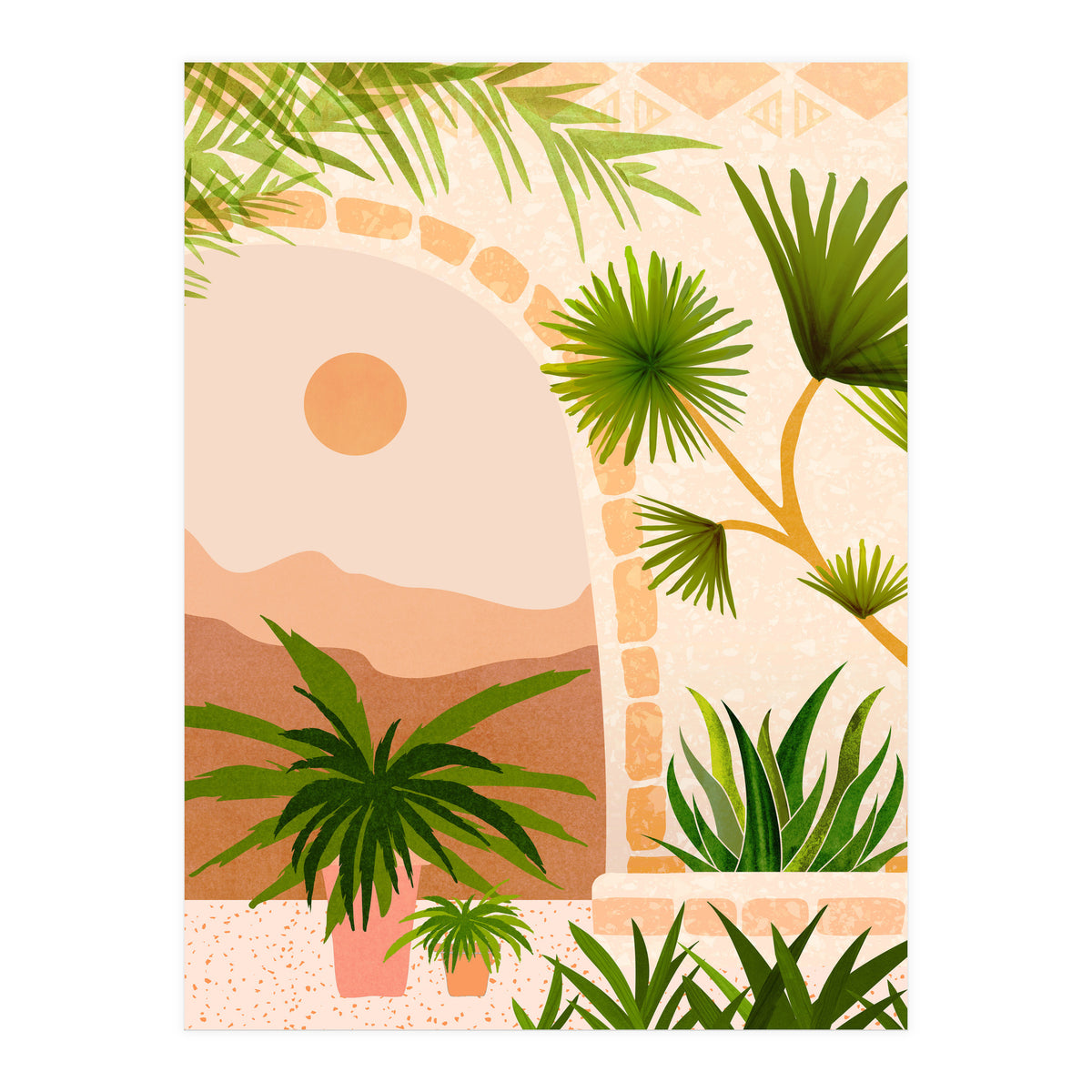 Southwest Summer Scene (Print Only)