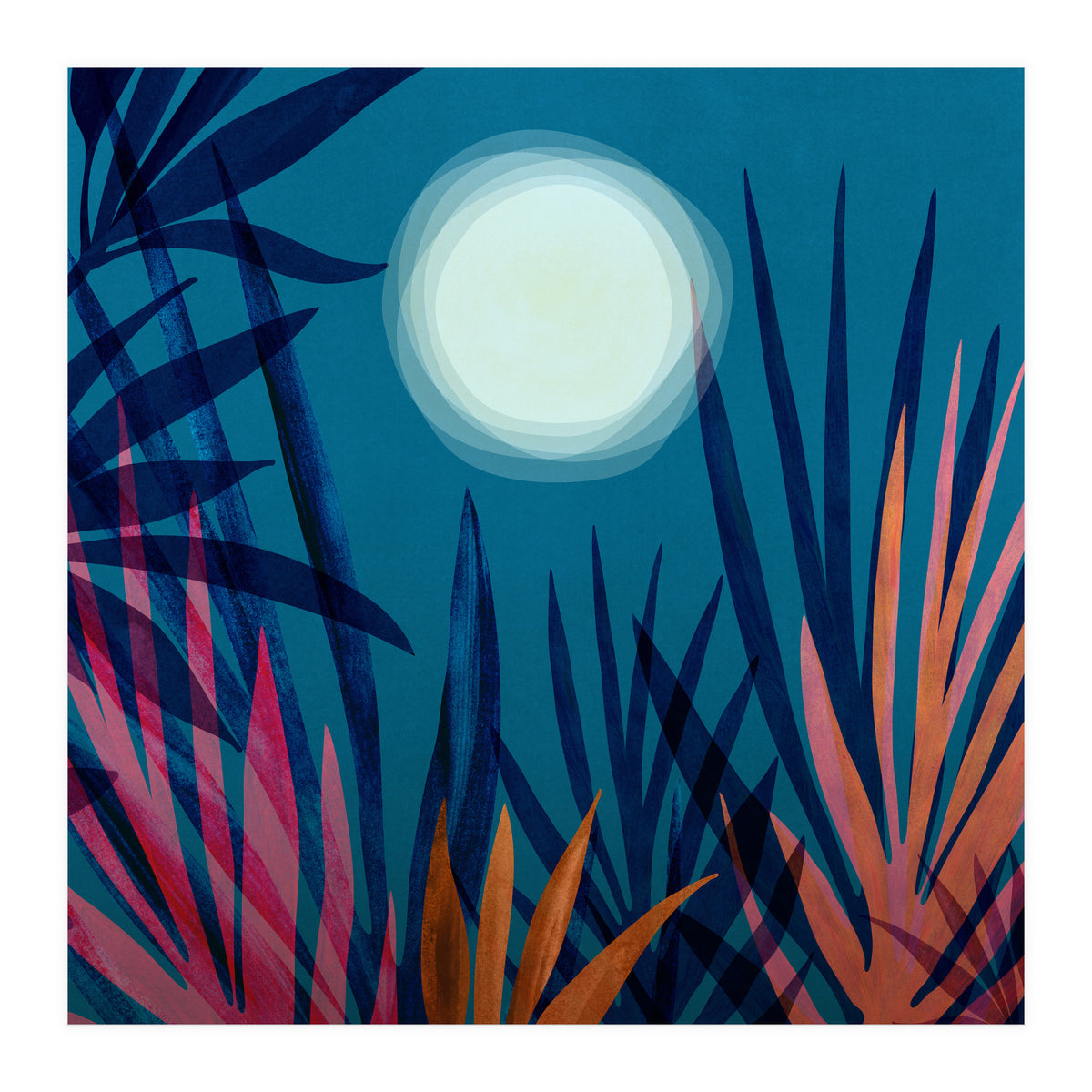 Moonlit Garden (Print Only)