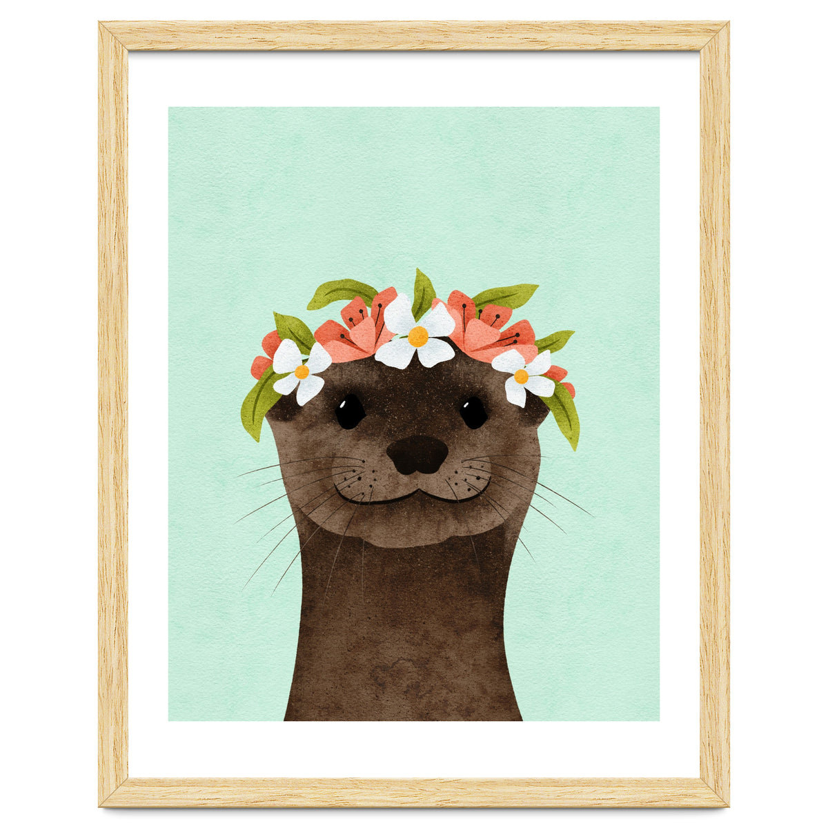 Floral Otter