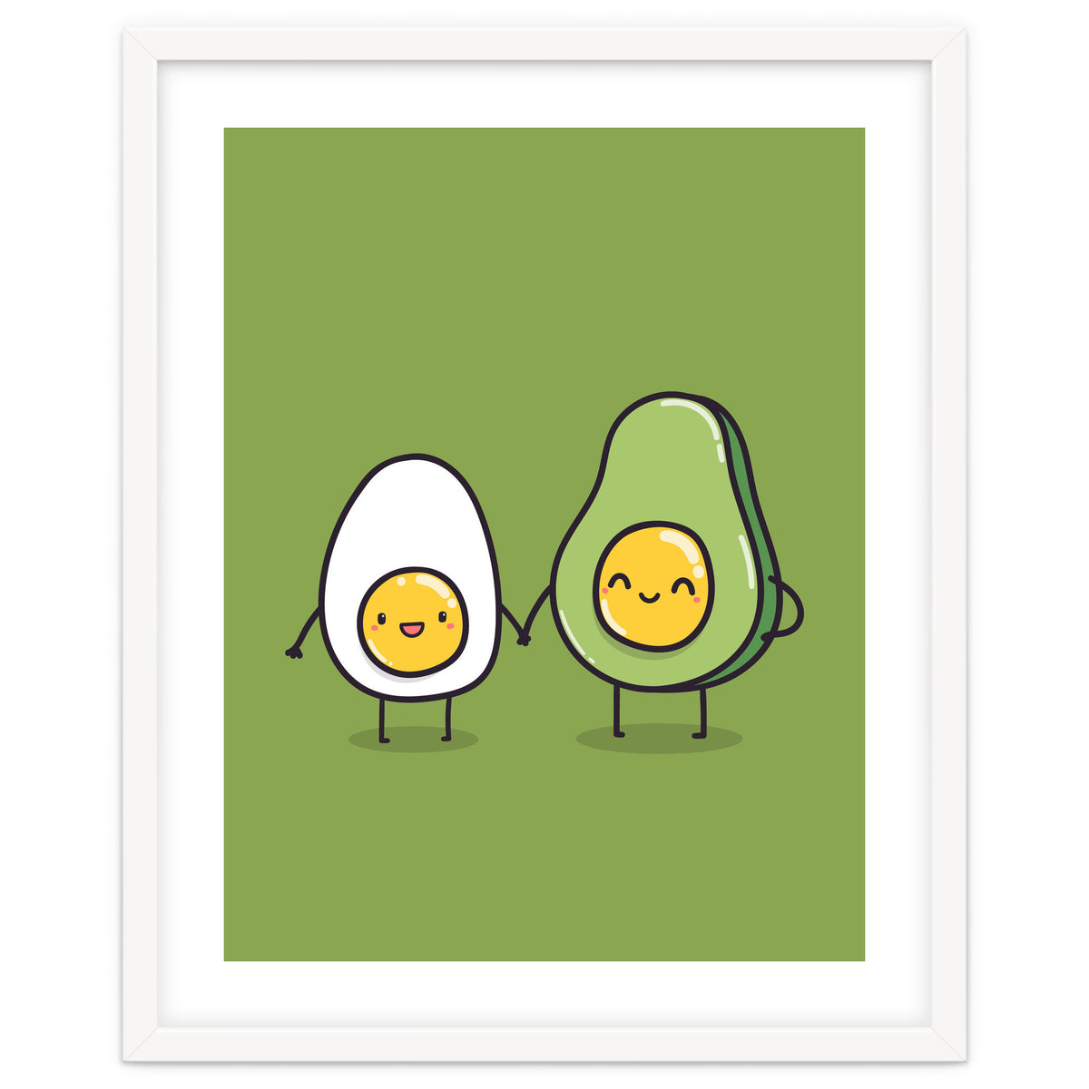Egg Avocado best friends