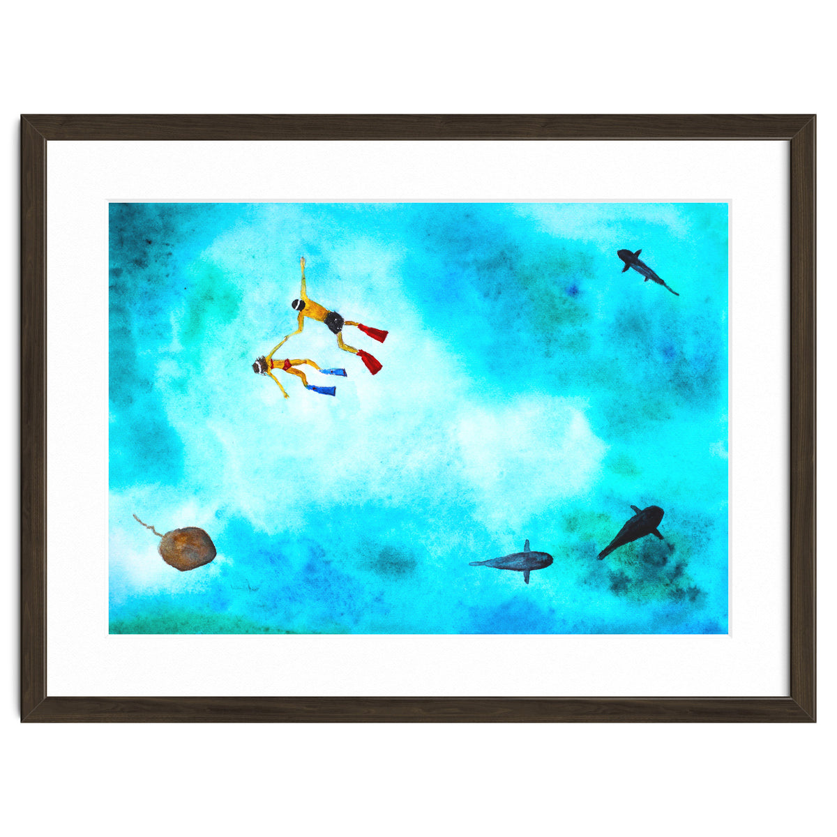 One summer day || watercolor