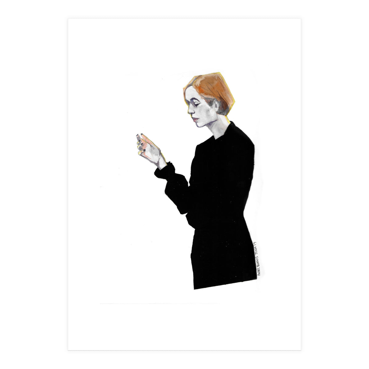 Untitled #33 - Woman without a cigarette (Print Only)