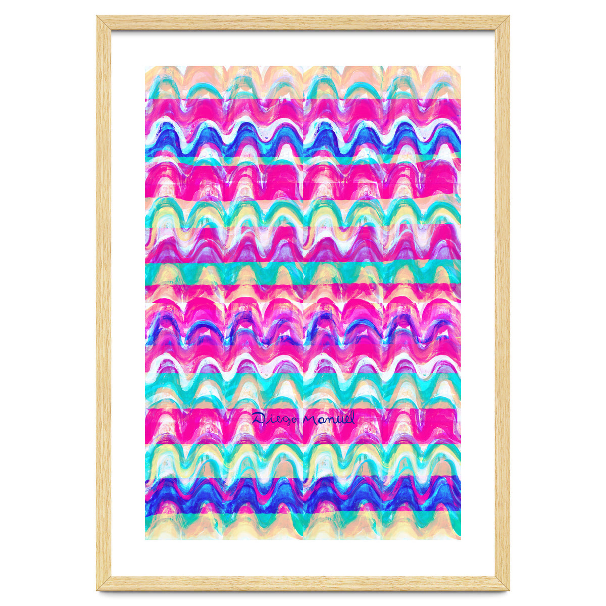 Pop abstract color full