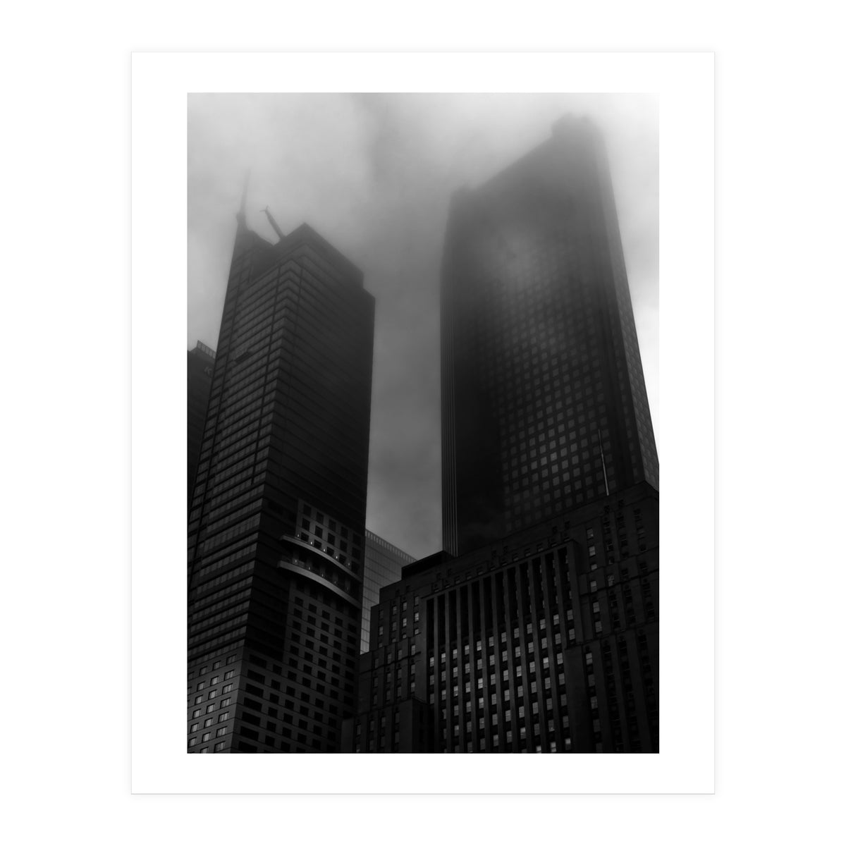 Downtown Toronto Fogfest No 2 (Print Only)