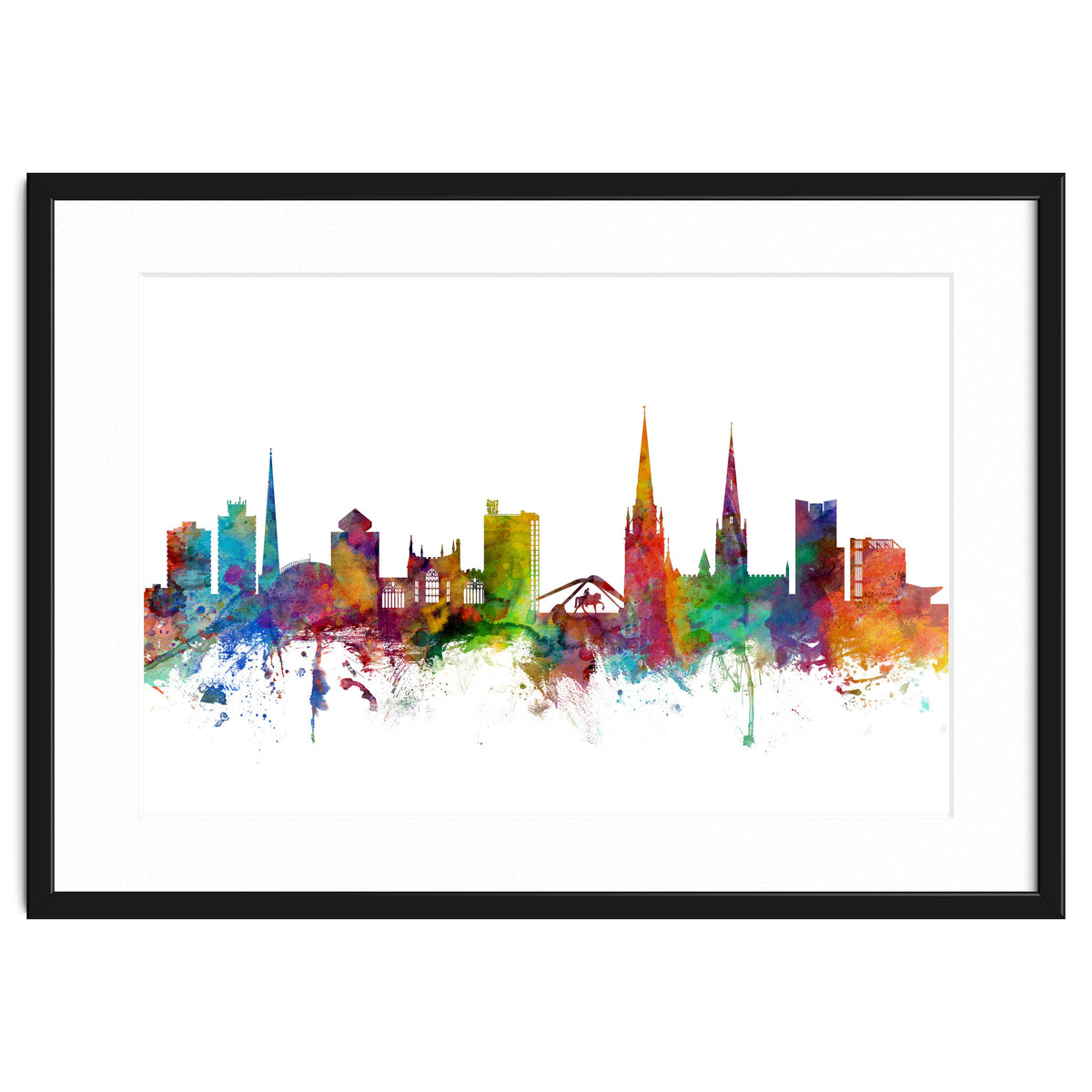 Coventry England Skyline