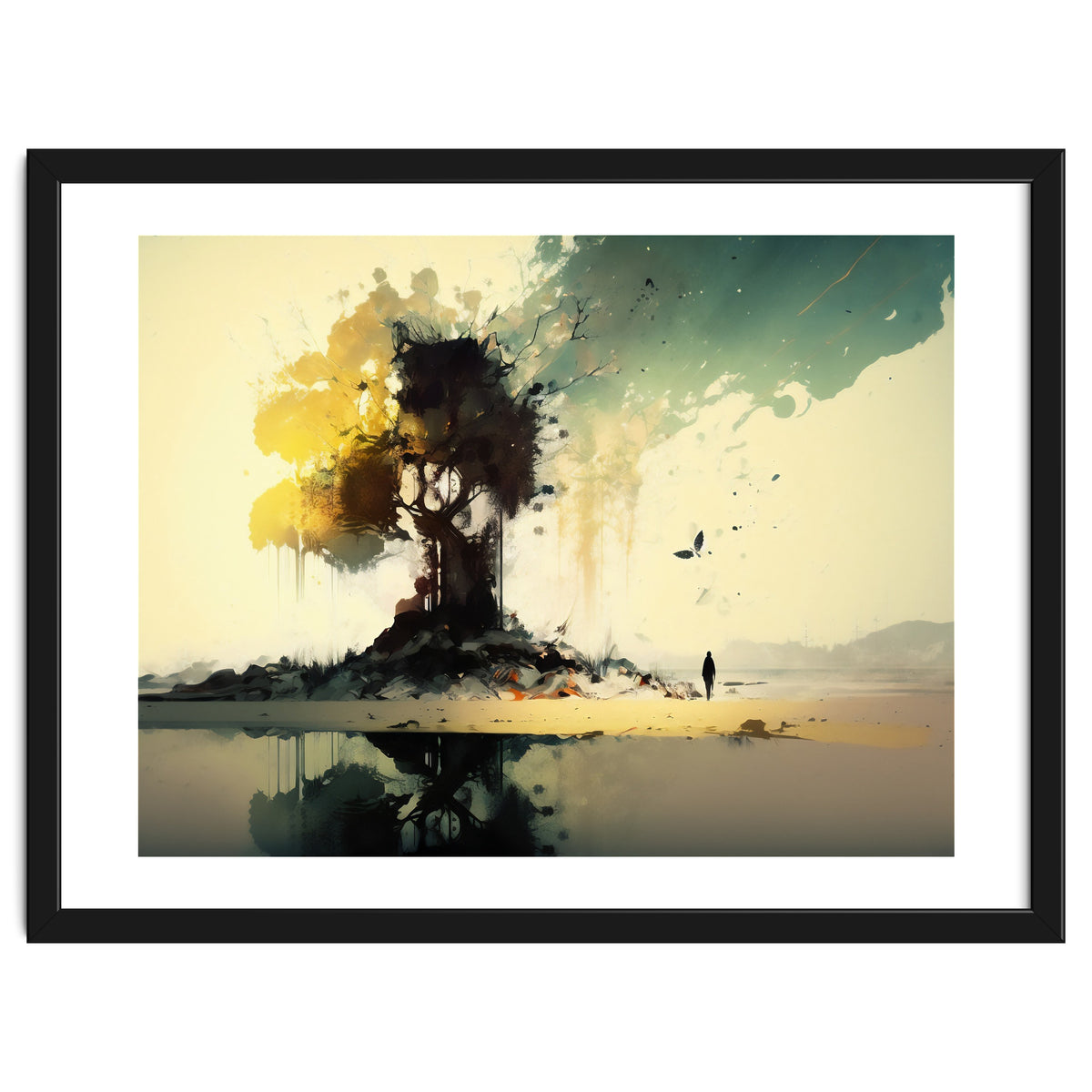 Tree Abstract Painting