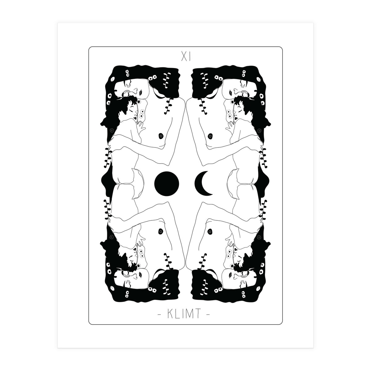 Klimt Tarot Card (Print Only)
